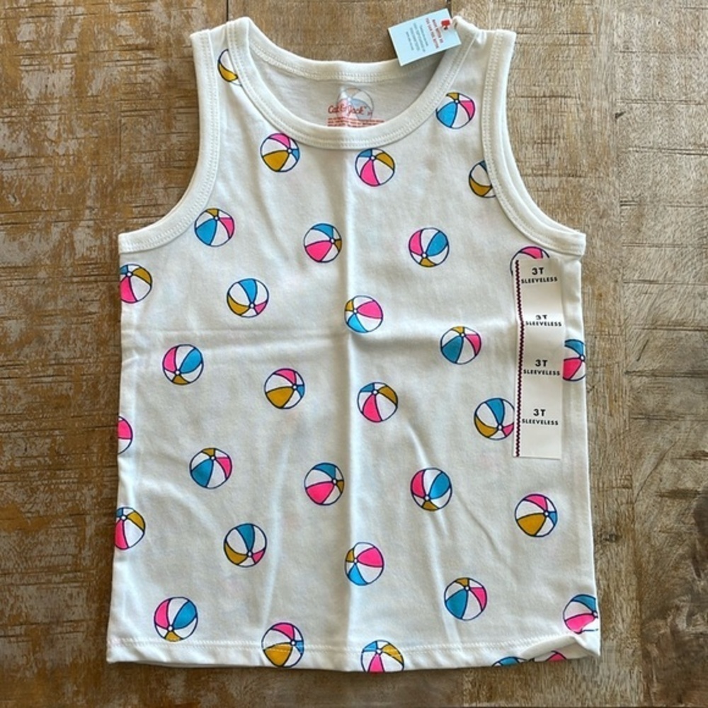 NWT Cat & Jack tank 3t
